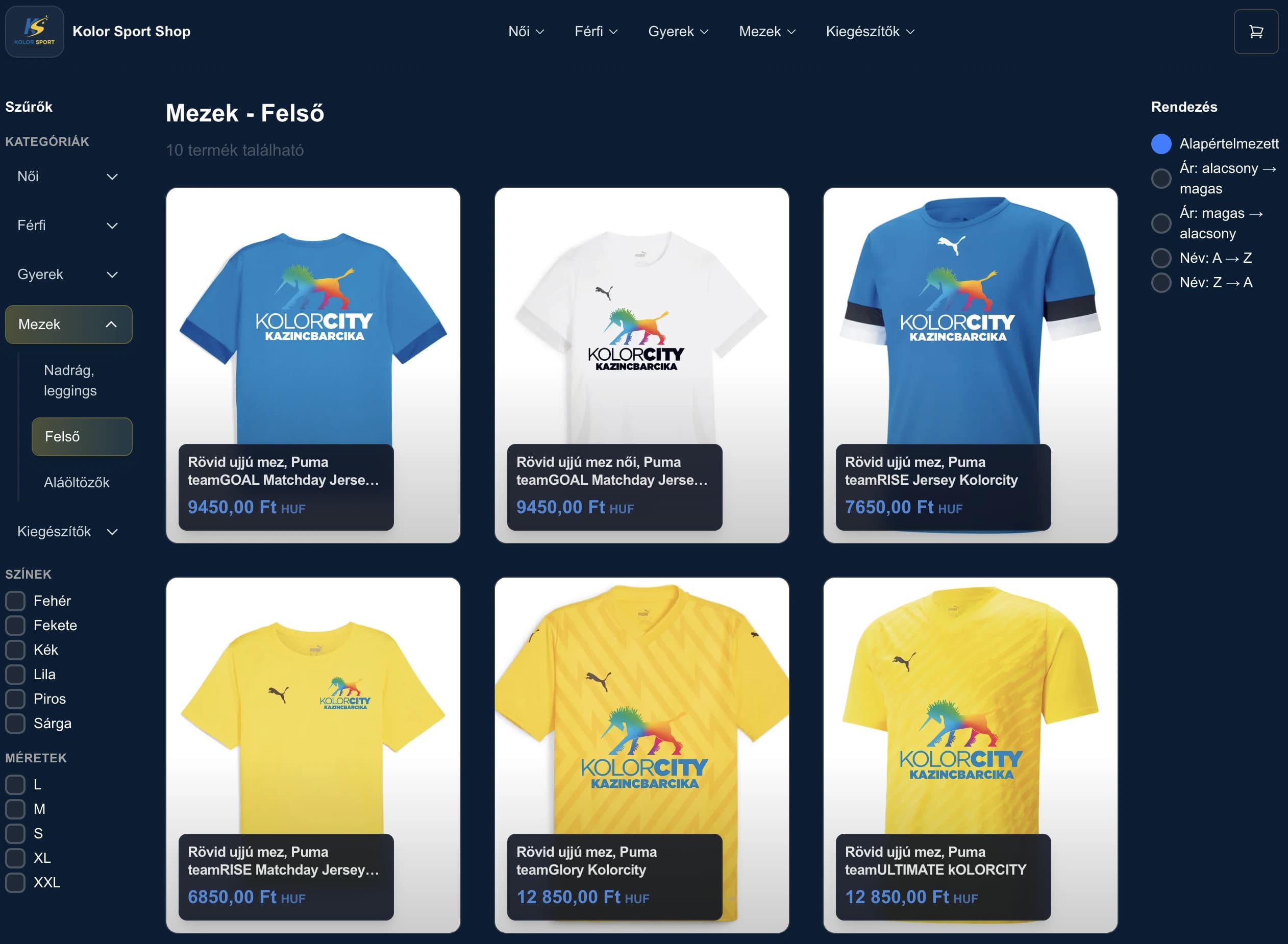 Kolor Sport Shop preview